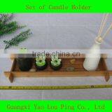 Bamboo Craft Candle Holder thumbnail-4
