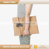 Washable Kraft Paer Fancy Handmade 17.5 Laptop Bag Design 2017 thumbnail-1