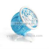 Supply Creative Fashion Double Motor Rotate 360 Degrees USB Fan thumbnail-1