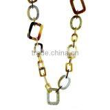 High Quality Best Selling Buffalo Horn Yellow Modern Necklace From Vietnam thumbnail-1