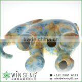 Adorable Customized Hot Decoration Hand Painted OEM Art Decor Cute Novelty Ceramic Elephant Piggy Bank thumbnail-4