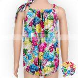 Baby Cotton Designs Fancy Smocked Bubble Rompers Jumpsuits Vintage Ruffle Baby Girl Romper thumbnail-4