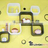 Wooden Library Wall Cabinet