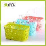 Emc Plastic Baskets With Hook, Decorative Plastic Baskets With Hook, Wholesale Plastic Hanging Storage Baskets thumbnail-2