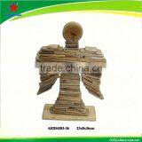 Wooden Angel Standing Decor thumbnail-1
