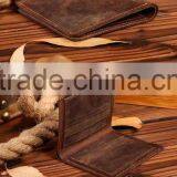 Wholesale New Fashion Full Grain Top Layer Leather Men Wallet With Customized Logo thumbnail-4