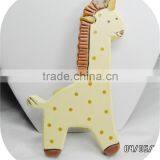 Hot Sell Wood Giraffe Kids Wall Hanging Toy Handmade And Painted Made in China thumbnail-1