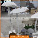 New Design Customize Window Display Artificial Fabric Mushroom thumbnail-3