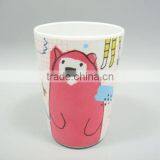 Super Cute Safety Animals Printed Melamine Cup With No Handle thumbnail-4
