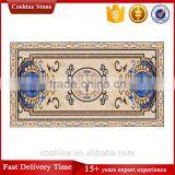 Customized Polished Marble Waterjet Flower Pattern Marble Floor Design thumbnail-1