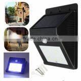 Wall Light, Bright Solar Power Outdoor LED Light No Tools Required Peel and Stick Motion Activated thumbnail-4