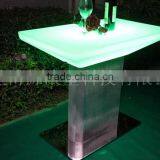 Led Plastic Children Chair/colorful Led Bar Table/aluminium Stand Led Table thumbnail-4