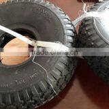 High Quality Rubber ,hand Trolley , Tool Cart, Wheelbarrow Tyre 4.00-4 thumbnail-1
