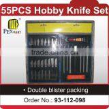 High Quality 55PCS Hobby Knife Set