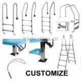Wholesale Price High Quality Swimming Pool Plastic Pool Ladder thumbnail-2