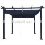 3x3m Outdoor Square Easily Assembled Metal Pergola Gazebo thumbnail-2
