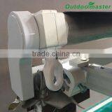 1.6x1.2M Folding Manual Aluminum Retractable Black Window Awning thumbnail-5