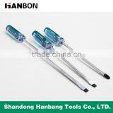 Cr-V Magnetic Screwdriver With Crystal Handle