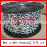 1.5mm Welded Electric Galvanized DIN766 Iron Chain thumbnail-1