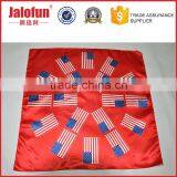Promotion Gift Custom Dyed Sublimation Printing Neck Silk Scarf for Pet thumbnail-4