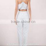 2017 Fashion Crop Top and Pant Style Women Two Piece Set thumbnail-4
