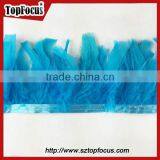 Green Trimming Fringe for DIY Cloth Synthetic Wholesale Turkey Feathers thumbnail-2