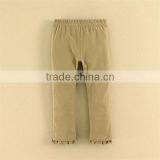 2015 Baby Wear Baby Girls Colored Cotton Pants