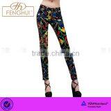 Colorful Milk Silk Slimming Leg Leggings thumbnail-1