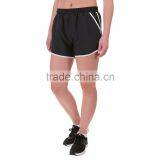 MGOO Hot Sale 100% Polyester Women Crossfit Shorts Transparent White Binding Dri Fit Shorts thumbnail-5