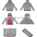 Newest Design Spring Women's Waterproof Jacket With Hood thumbnail-6