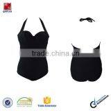OEM Ladies Black Swimsuit Bathing Swimming Suit