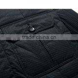 Man Stand Collar Long Padding Casual Jacket thumbnail-4