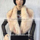 New Selling Faux Fur Collars Scarf Collar White&Black Winter Pure Color Autumn And Winter thumbnail-2