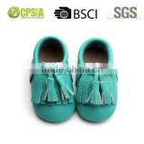 Top Selling Leather Baby Shoes Soft Sole Moccasin Designer Kids Shoes thumbnail-1