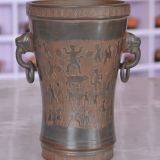 Drum Design Shape Art Ware Ceramic Handmade China Artisitc thumbnail-1