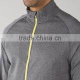 Custom Zip up Sweatshirts Without Hoods Men Seamless Zipper Jacket Sweatshirt thumbnail-6