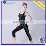 Wholesale Fit Active Sports Yoga Clothing Women's Fitness Yoga Wear Set thumbnail-1