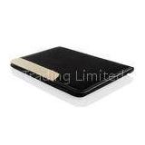 Ultra Slim Wallet Stand Ipad Air Protective Case Black / White