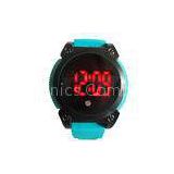 Sports OEM Silicone LED Watch 3 ATM Waterproof Vibration Alarm Watch