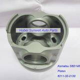 Komatsu S6D140 Engine Piston 6211-32-2130 WA500-3 Loader Piston Kit thumbnail-3