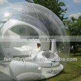 Cheap Transparent Life Size Snow Dome Inflatable Bouncer for Both Kids
