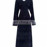 Lycra(Stretchable) Burkha With Printed Work for Attractive Look / Latest Printed Burkha for Daily Purpose thumbnail-1