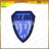 Locking Edges Woven Work Patches