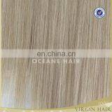 Natural Cheap 100% Human Hair Virgin 200 Grams Clip in Hair Extensions thumbnail-4
