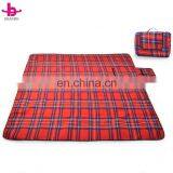 Polar Fleece China Factory Wholesale Folding Picnic Waterproof Insulation Blanket thumbnail-3
