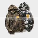 Wholesale custom plain pullover camouflage hoodie
