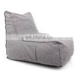 Customized Comfortable Faux Linen Cover Bean Bag Lazy Sofa for Living Room or Bedroom thumbnail-2