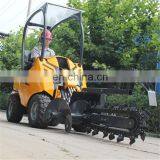 HYSOON Hy200 Mini Garden Tractor Loader With Grapple thumbnail-2