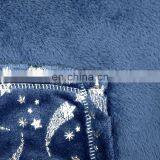 Flannel Fleece Throw Blanket Golden Star Decorative Lightweight Soft and Warm Bronzing Blanket thumbnail-5