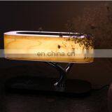 MESUN Tree Lamp Wooden Bedroom Desk Touch Dimming Led Wireless Phone Charger Night Lamp With Blue Speaker thumbnail-6